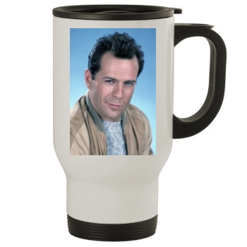 Bruce Willis Stainless Steel Travel Mug