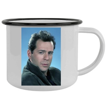 Bruce Willis Camping Mug