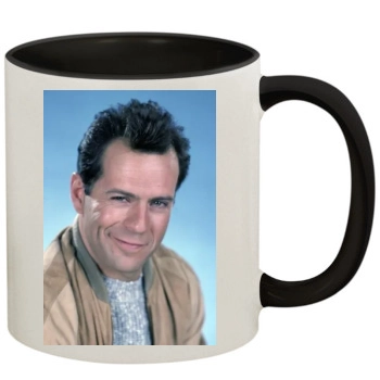 Bruce Willis 11oz Colored Inner & Handle Mug