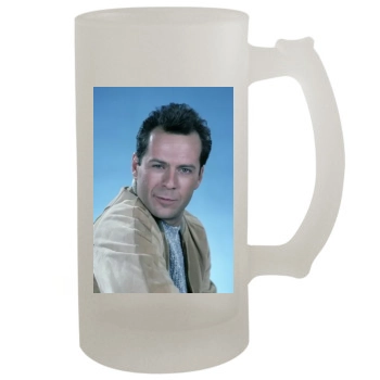 Bruce Willis 16oz Frosted Beer Stein