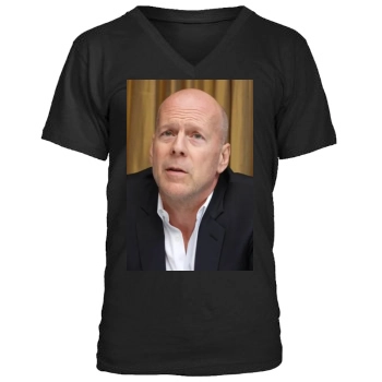 Bruce Willis Men's V-Neck T-Shirt