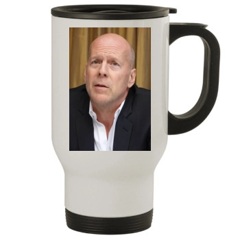 Bruce Willis Stainless Steel Travel Mug