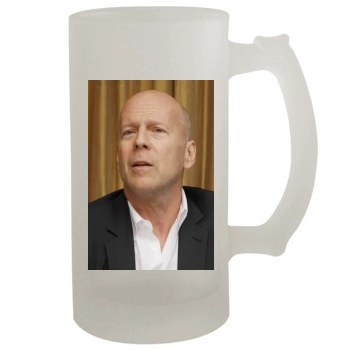 Bruce Willis 16oz Frosted Beer Stein