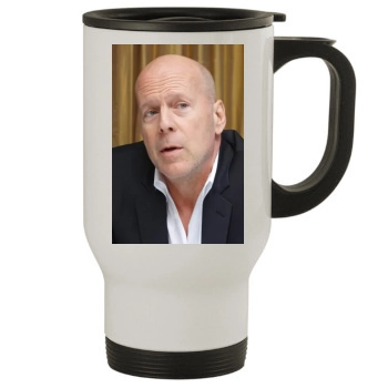 Bruce Willis Stainless Steel Travel Mug