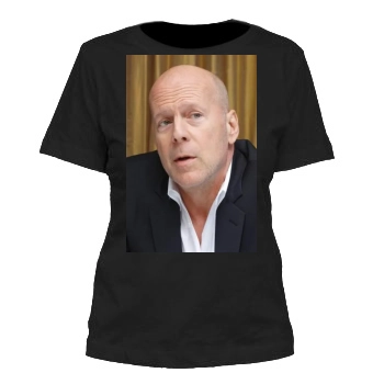 Bruce Willis Women's Cut T-Shirt