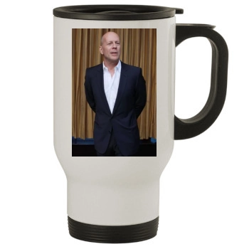 Bruce Willis Stainless Steel Travel Mug