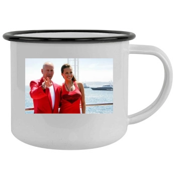 Bruce Willis Camping Mug