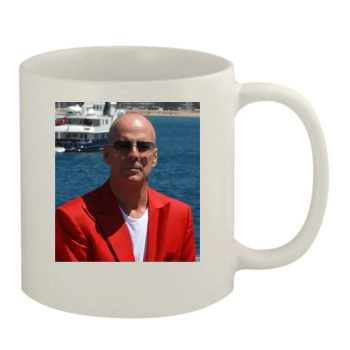 Bruce Willis 11oz White Mug