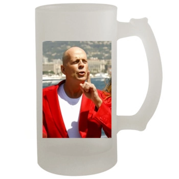 Bruce Willis 16oz Frosted Beer Stein