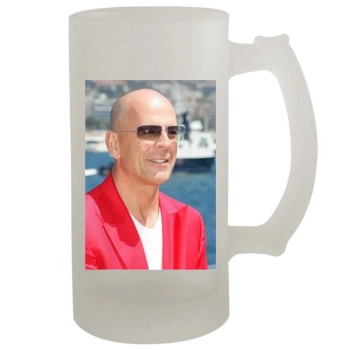 Bruce Willis 16oz Frosted Beer Stein