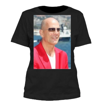 Bruce Willis Women's Cut T-Shirt