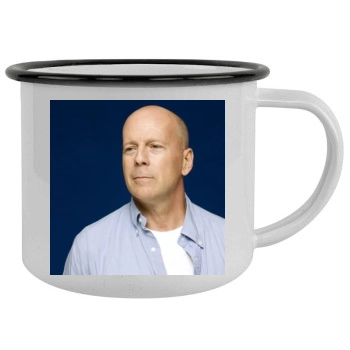 Bruce Willis Camping Mug