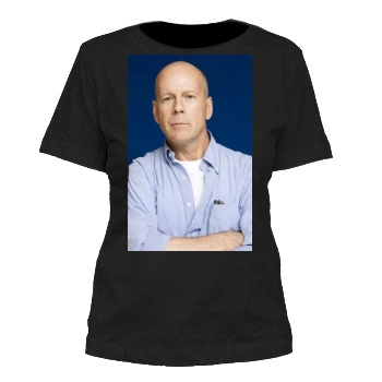 Bruce Willis Women's Cut T-Shirt