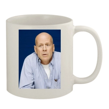 Bruce Willis 11oz White Mug