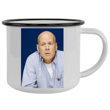 Bruce Willis Camping Mug