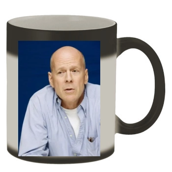 Bruce Willis Color Changing Mug