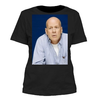 Bruce Willis Women's Cut T-Shirt