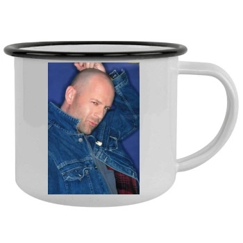 Bruce Willis Camping Mug