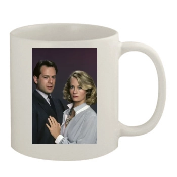 Bruce Willis 11oz White Mug