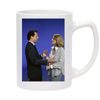 Bruce Willis 14oz White Statesman Mug