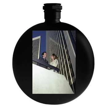 Bruce Willis Round Flask