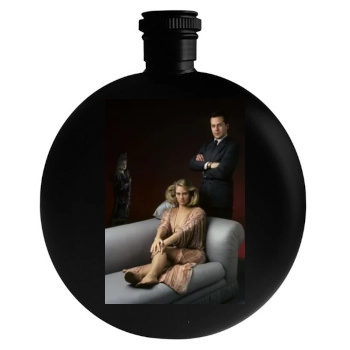 Bruce Willis Round Flask