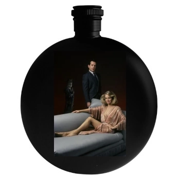 Bruce Willis Round Flask