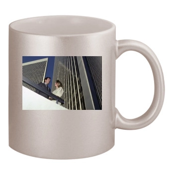 Bruce Willis 11oz Metallic Silver Mug