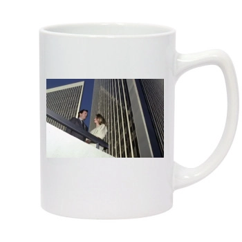 Bruce Willis 14oz White Statesman Mug