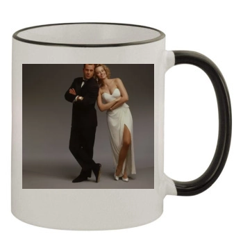 Bruce Willis 11oz Colored Rim & Handle Mug