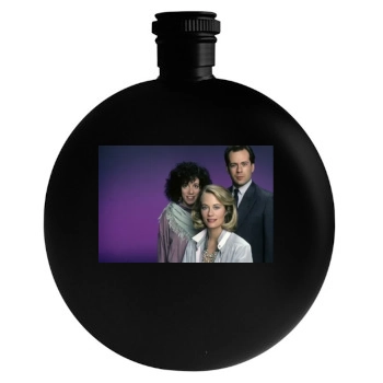 Bruce Willis Round Flask