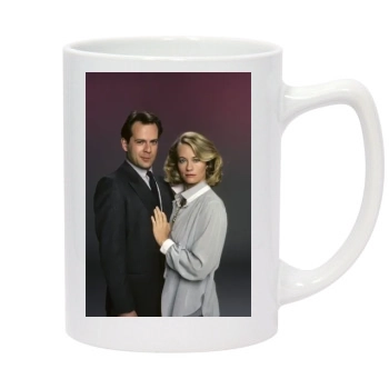 Bruce Willis 14oz White Statesman Mug