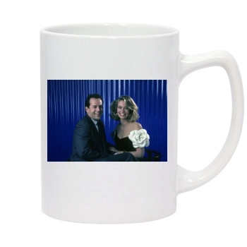 Bruce Willis 14oz White Statesman Mug