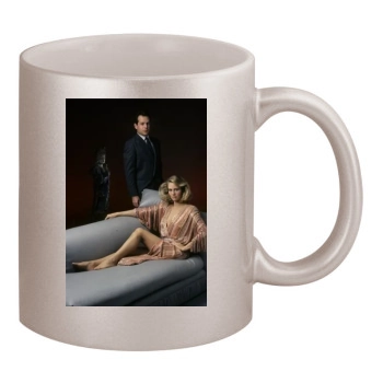 Bruce Willis 11oz Metallic Silver Mug