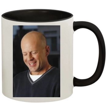 Bruce Willis 11oz Colored Inner & Handle Mug