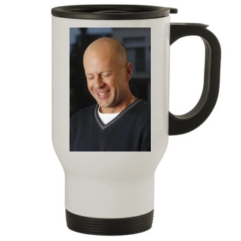 Bruce Willis Stainless Steel Travel Mug