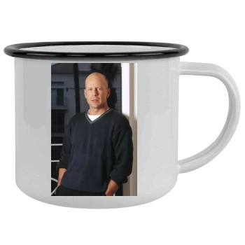 Bruce Willis Camping Mug