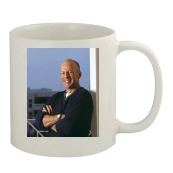 Bruce Willis 11oz White Mug