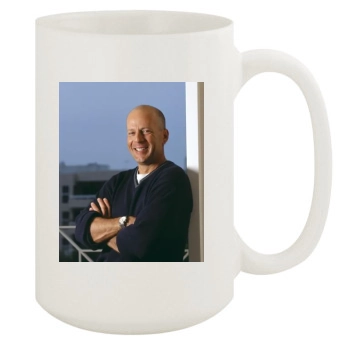 Bruce Willis 15oz White Mug