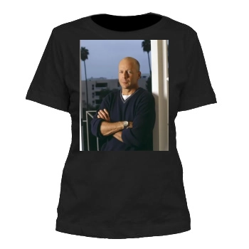 Bruce Willis Women's Cut T-Shirt