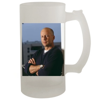 Bruce Willis 16oz Frosted Beer Stein