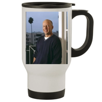 Bruce Willis Stainless Steel Travel Mug