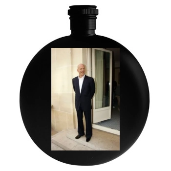 Bruce Willis Round Flask