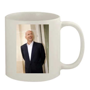 Bruce Willis 11oz White Mug