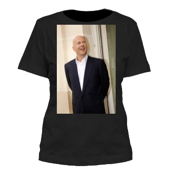 Bruce Willis Women's Cut T-Shirt