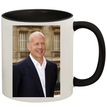 Bruce Willis 11oz Colored Inner & Handle Mug