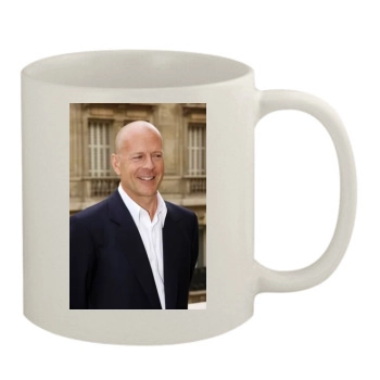 Bruce Willis 11oz White Mug