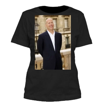 Bruce Willis Women's Cut T-Shirt