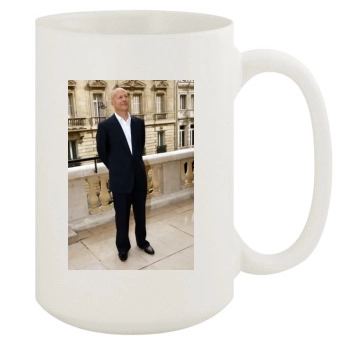 Bruce Willis 15oz White Mug