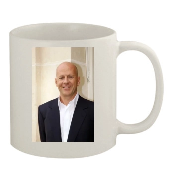 Bruce Willis 11oz White Mug